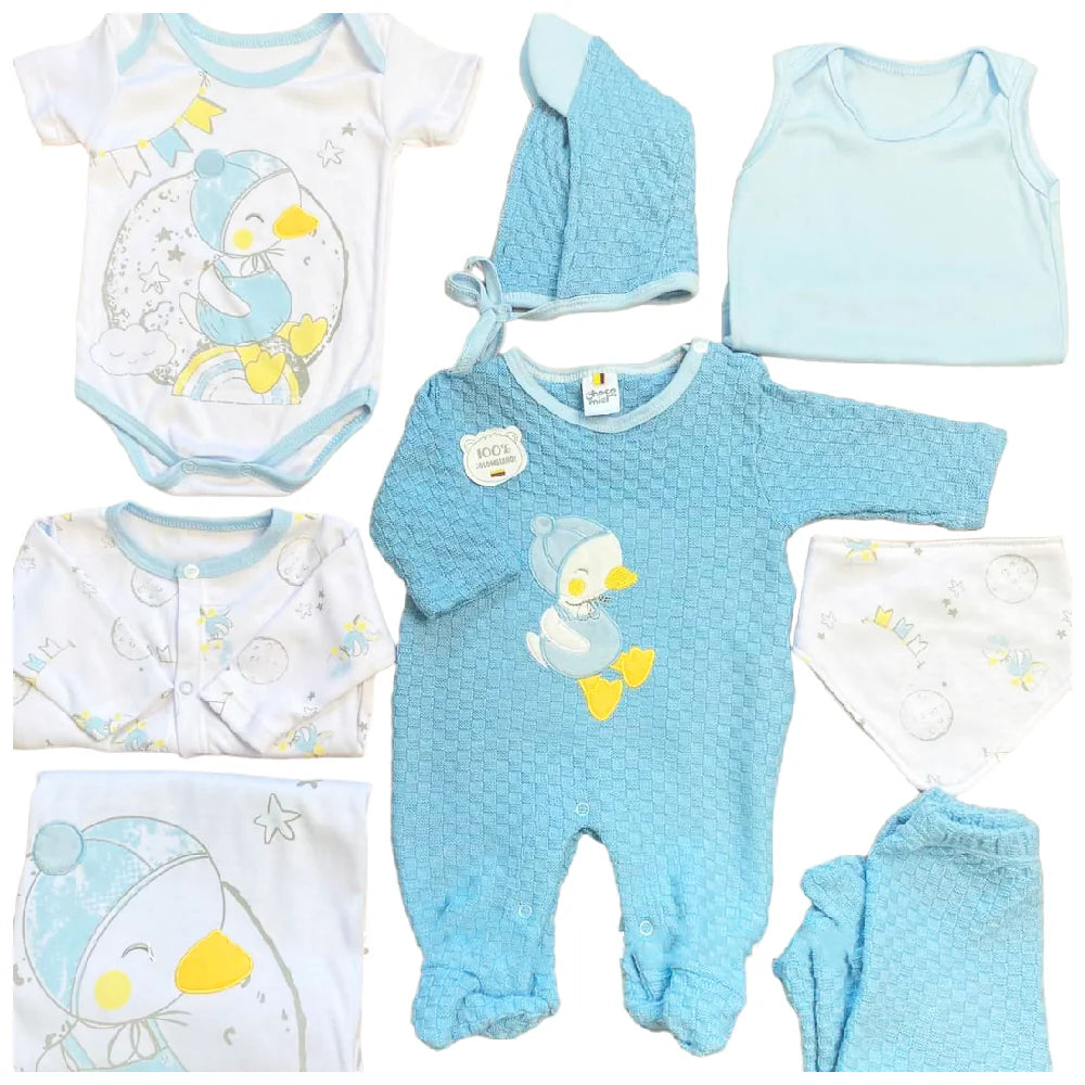 Primer Día Patico Tejido Niño