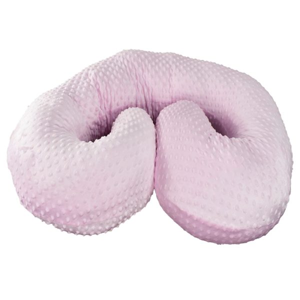 Almohada 2 En 1 Cojín Materno de Lactancia Rosado