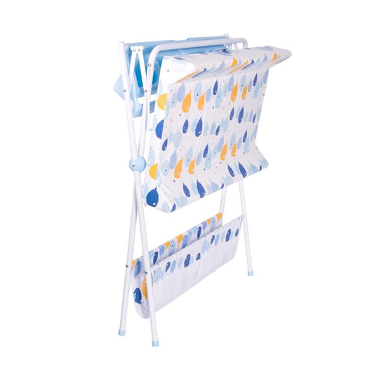 Bañera Con Cambiador Maxi-EB830 Celeste Globos