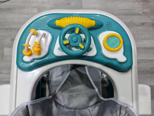 Caminador Andadera 2 en 1 Interactivo Timón Interactivo