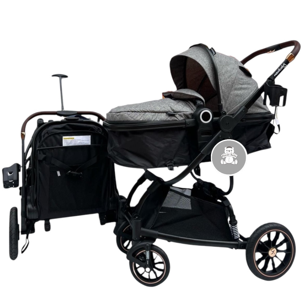 Coche Moisés Maleta Reversible Fox