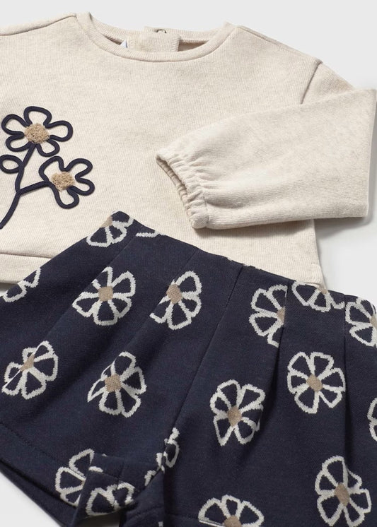 Conjunto 2 Piezas Invierno Floral Mayoral 2262 Niño