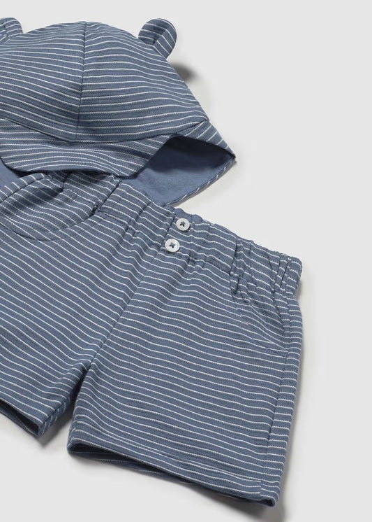 Conjunto 3 Piezas Camiseta Gorra y Short Mayoral 1651 Niño