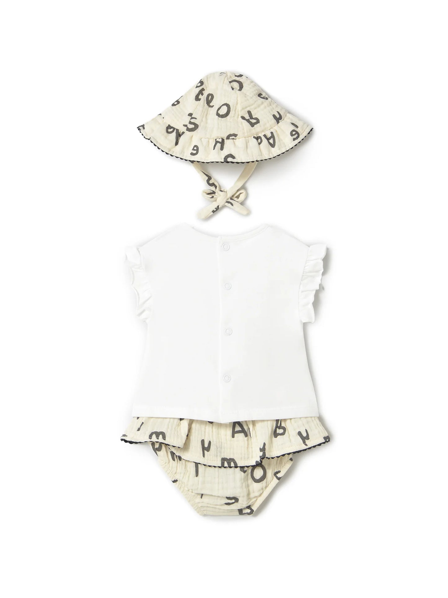 Conjunto 3 Piezas Osito Con Gorro Mayoral 1876 Niña