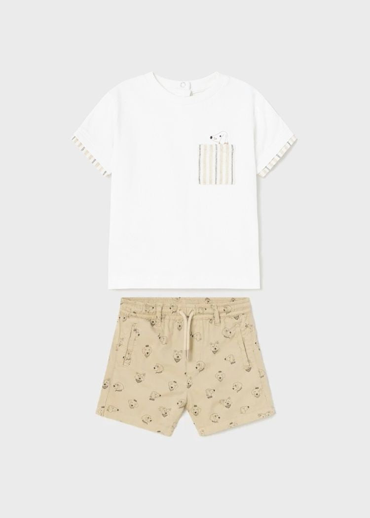 Conjunto Perrito Short y Camiseta Mayoral 1018/1286