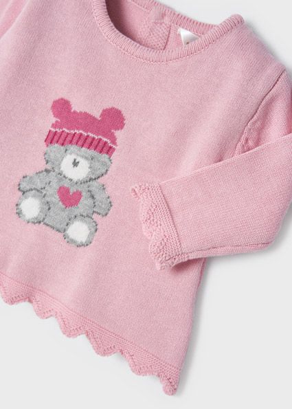 Conjunto Tejido 2 Piezas Osito Mayoral 2595 Niña