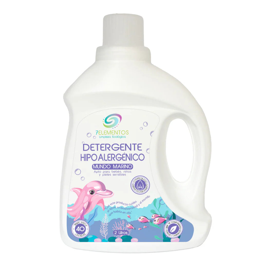 Detergente Hipoalergénico x 2 litros 7 Elementos
