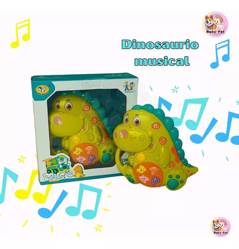 Didáctico Dinosaurio Musical Interactivo