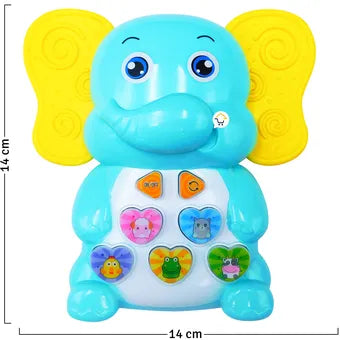 Didáctico Elefante Estimulante Musical Rasca Encías
