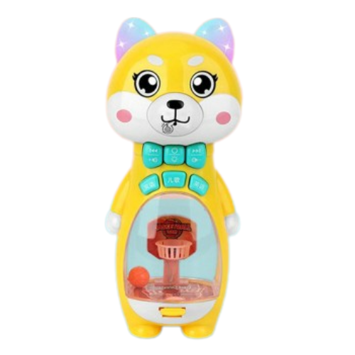 Gatito Basquetbolista Musical Juego Encestar