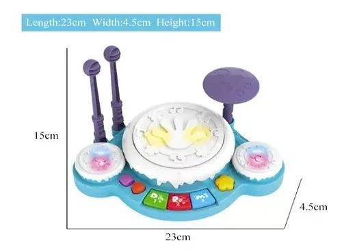 Juguete Musical Mini Batería Didáctica De Aprendizaje