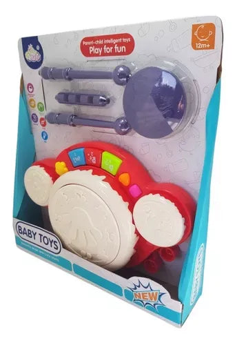 Juguete Musical Mini Batería Didáctica De Aprendizaje