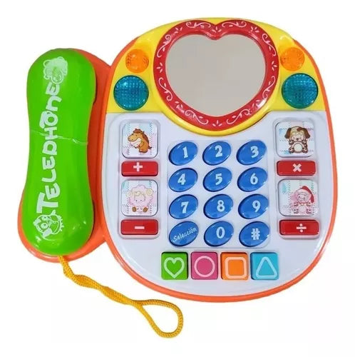 Juguete Teléfono Didáctico Musical