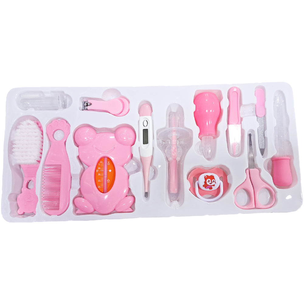 Set De Limpieza 14 Piezas Rosa