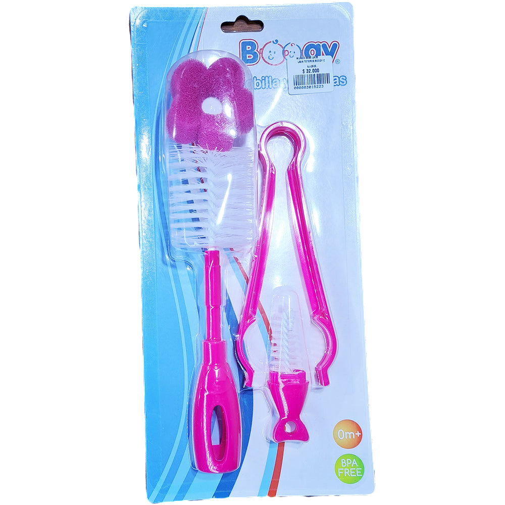 Lava Teteros Set Multiusos Boogy Rosa