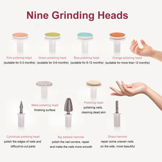 Lima Eléctrica Con Estuche Para Bebé Rosado