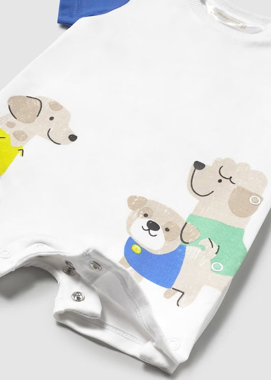 Mameluco Perritos Neón Mayoral 1798