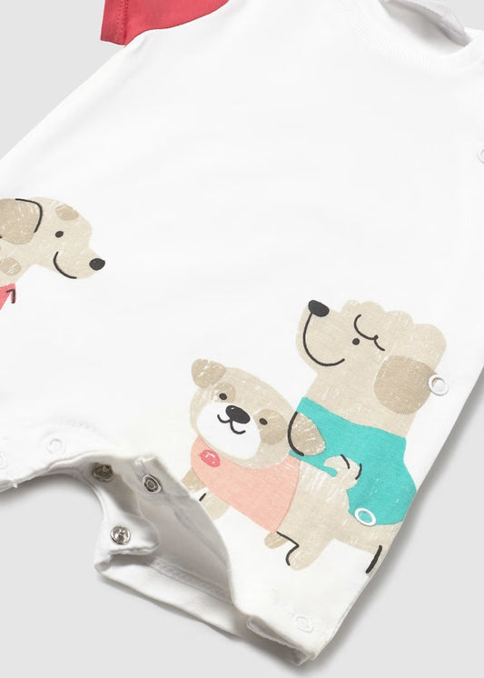 Mameluco Perritos Pomelo Mayoral 1798