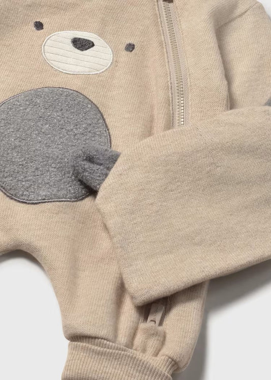 Mameluco Semi Enterizo Con Gorro Mayoral 2613 Niño