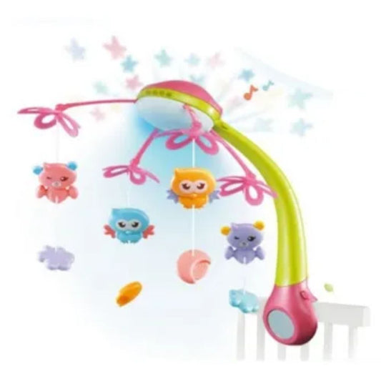 Móvil De Bebé Musical Con Proyector 360° Para Cuna