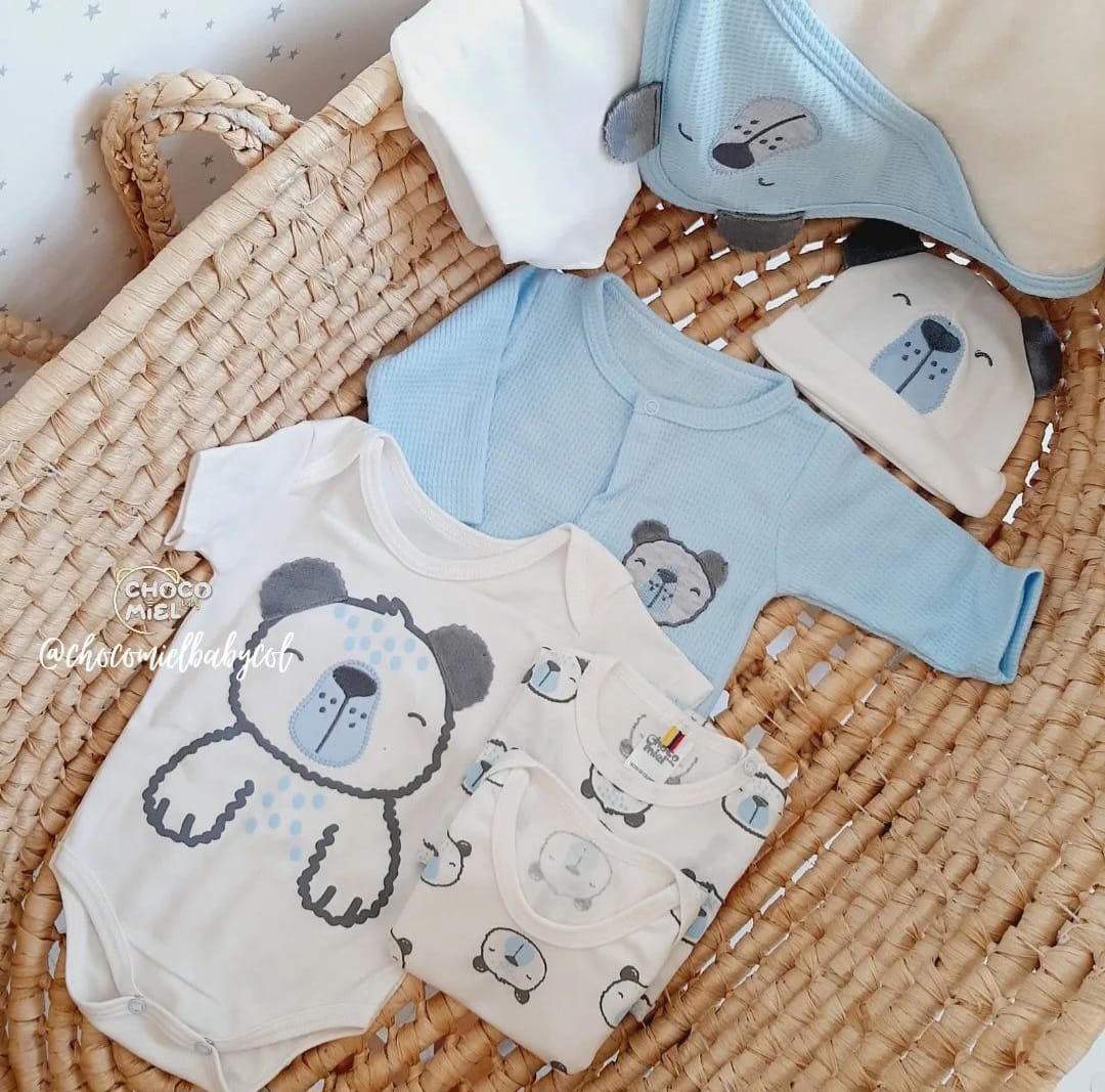 Primer Día Osito Azul Niño