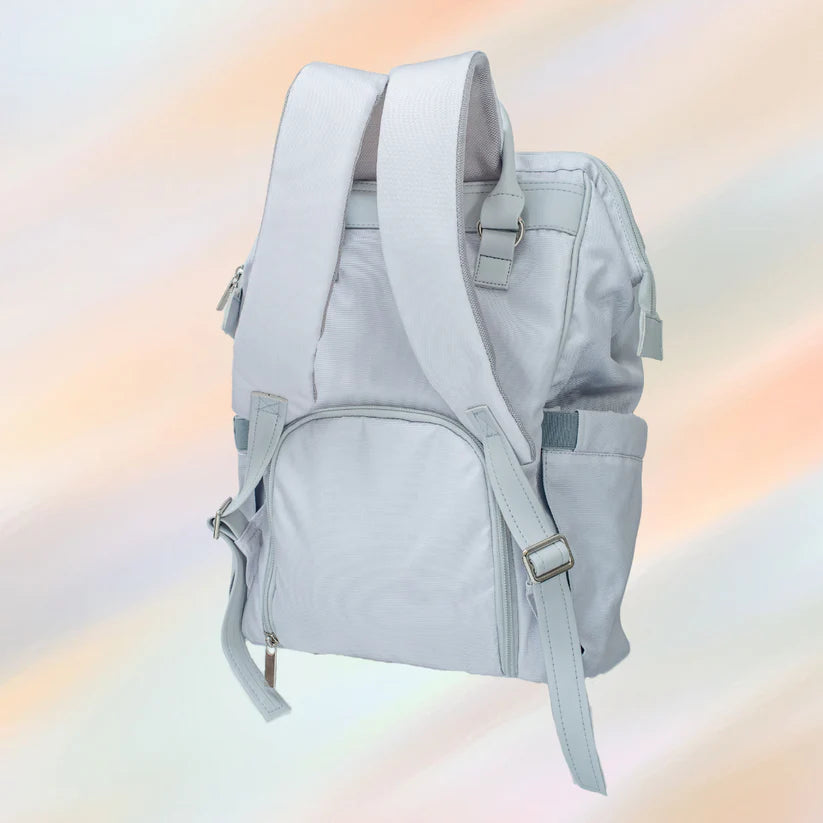 Pañalera Tipo Morral Baby Luna Osos Ternura Pastel