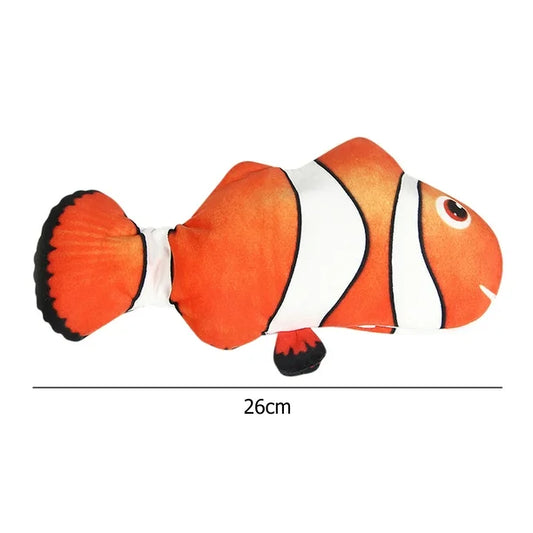 Pez Con Movimiento Peluche De Juguete