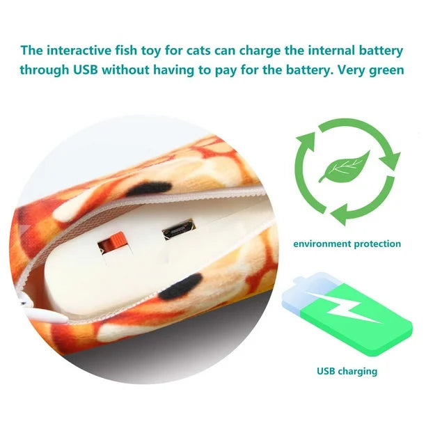 Pez Con Movimiento Peluche De Juguete