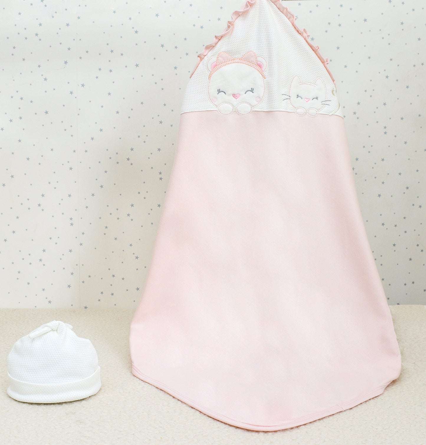 Primer Día Gaticas de Campo Rosa Claro Niña