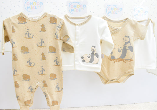 Primer Día Osito Panda Niño