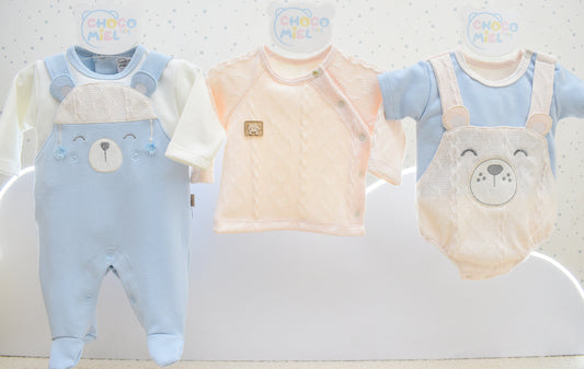 Primer Día Osito Pelele Niño