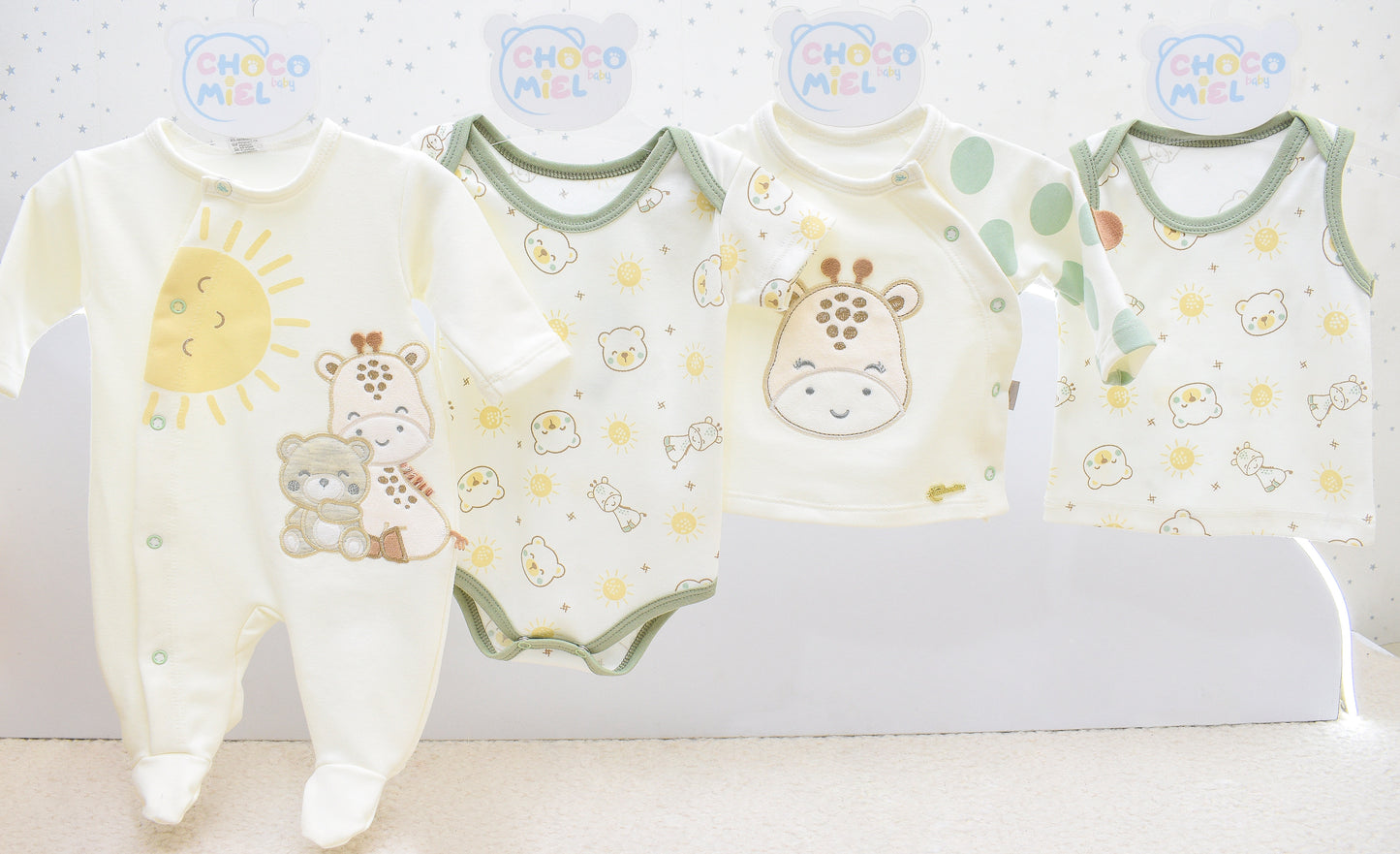 Primer Día Osito y Jirafa Niño