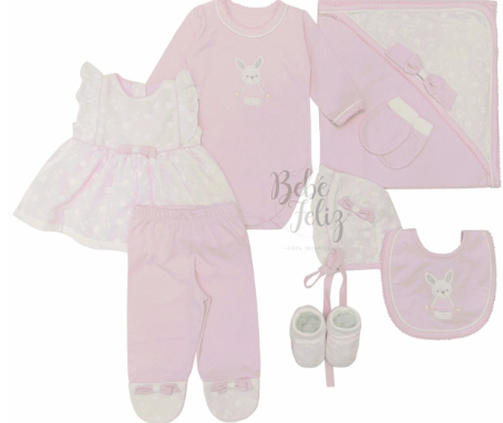 Primer Día Conejita Rosa