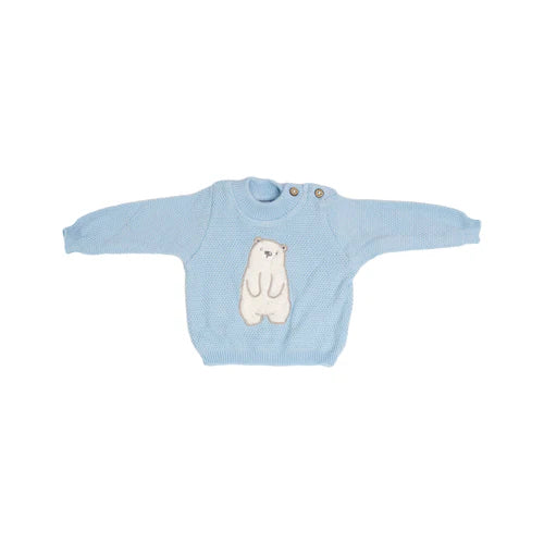 Primer Día Osito Tejido Niño