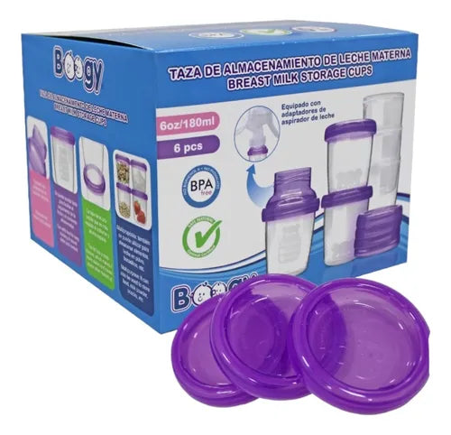 Recipientes Recolectores De Leche Materna Boogy