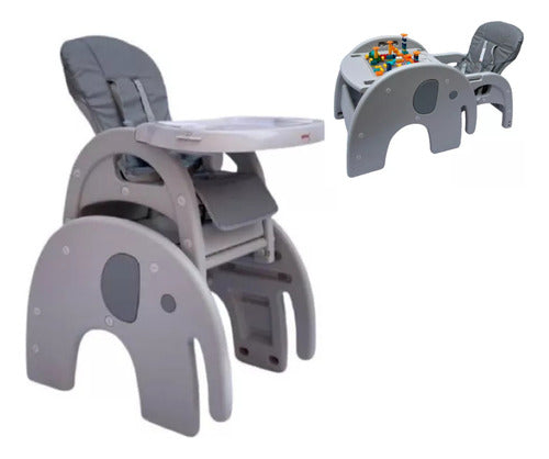 Silla Comedor Escritorio Elefante 3 En 1