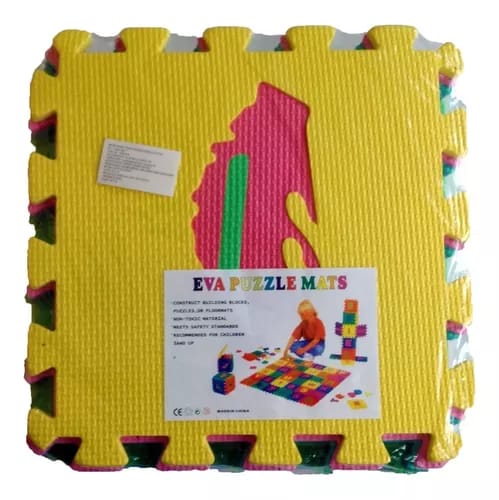 Tapete Piezas Y Formas Foamy 10 Piezas 30x30 CM