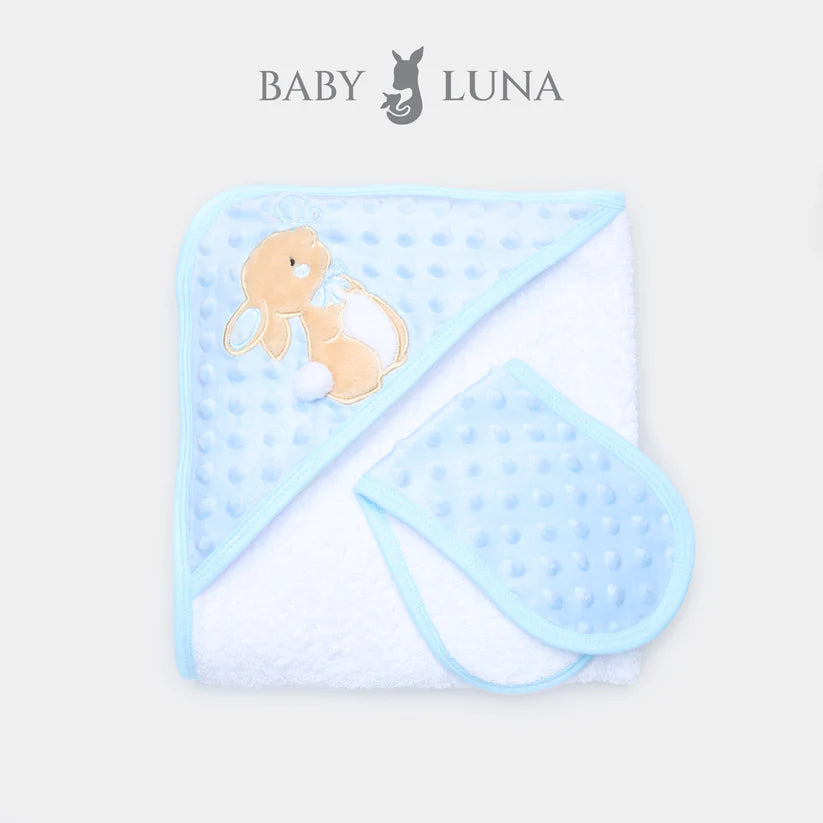 Toalla De Algodón Nube Luna Conejito