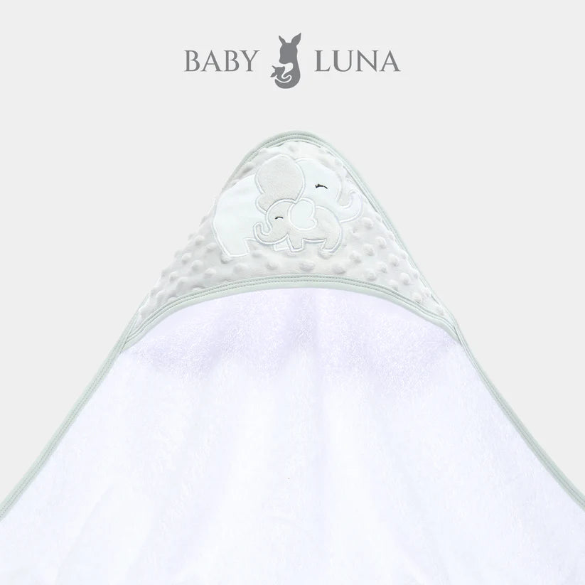 Toalla De Algodón Nube Luna Elefante