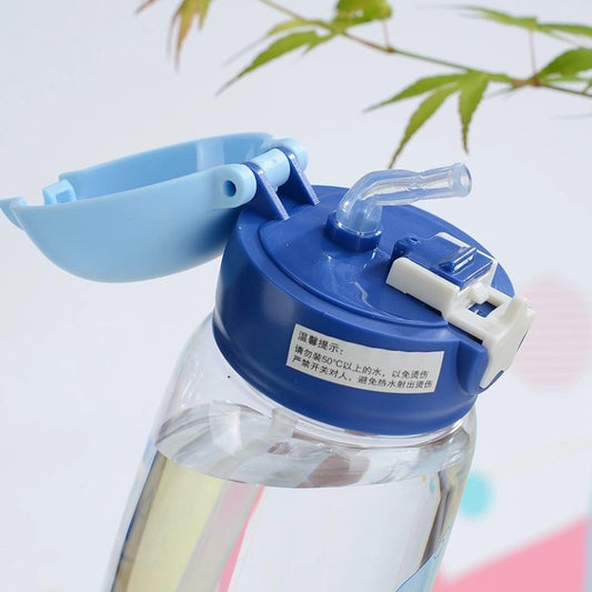 Vaso Entrenador Pitillo Con Forro Deluxe Azul