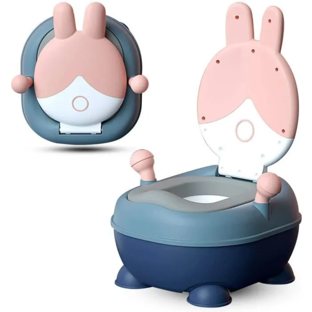 Bacinilla Con Manijas De Agarre Conejo