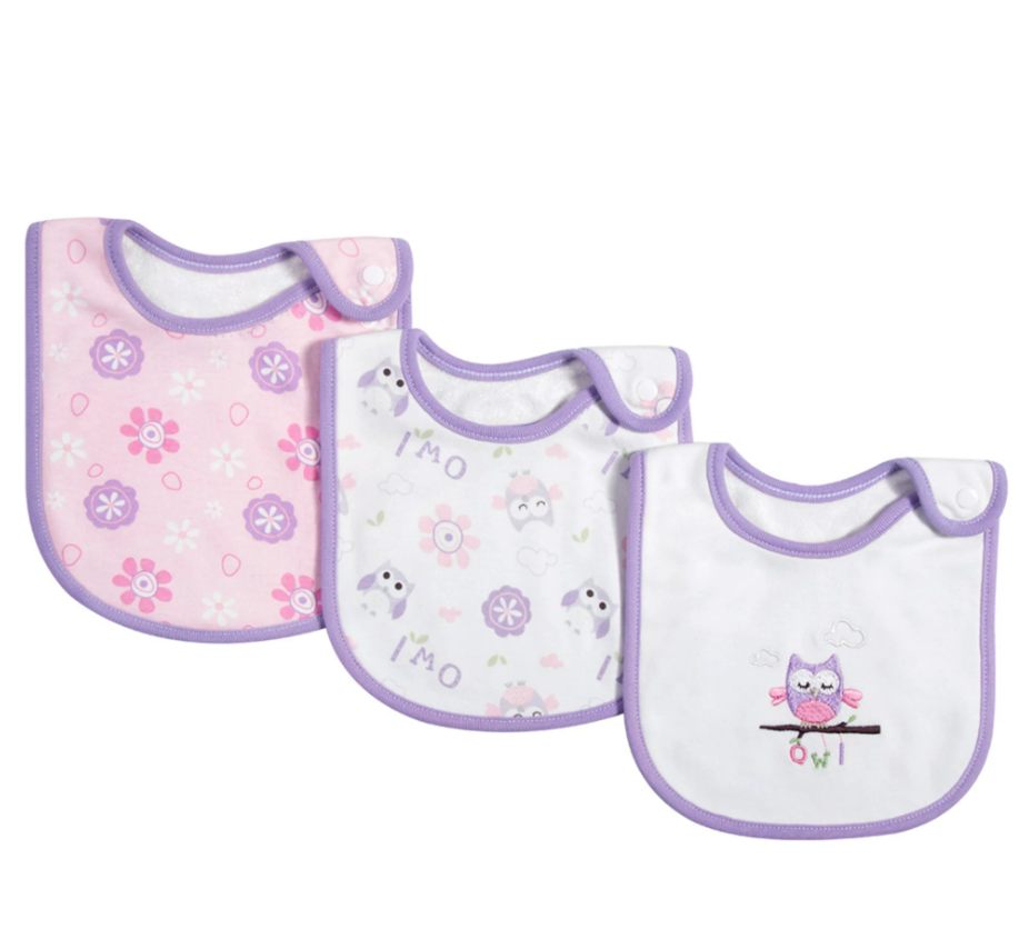 Baberos Set x3 Insular Redondos