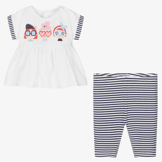 Conjunto 2 Piezas Leggins Muñecas Mayoral 1239