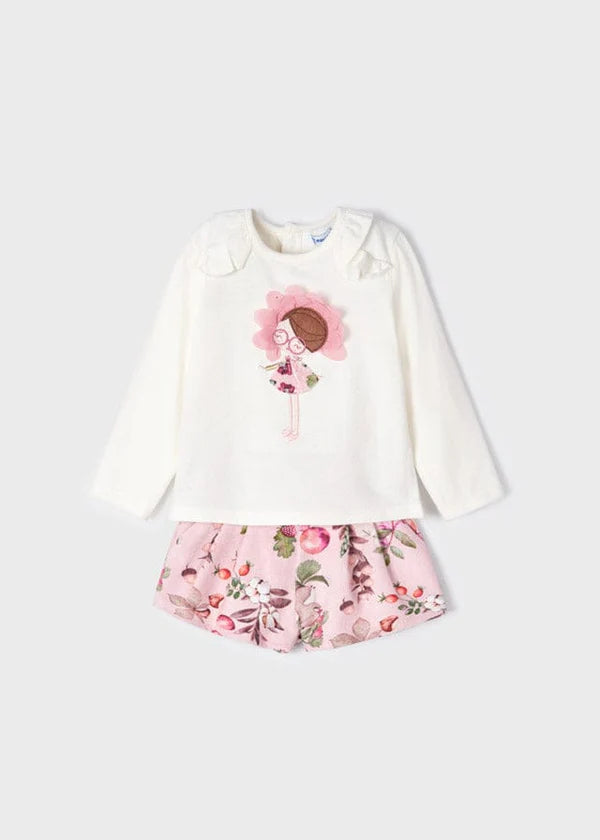 Conjunto 2 Piezas Manga Larga Short Mayoral 2233