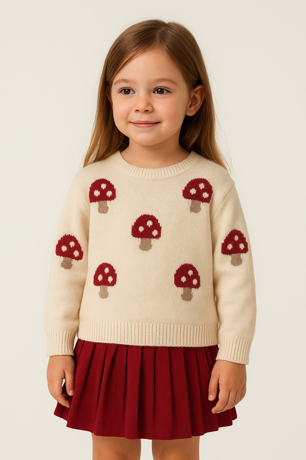 Conjunto Falda 2 Piezas Honguito Cálido Mayoral 2925 Niña