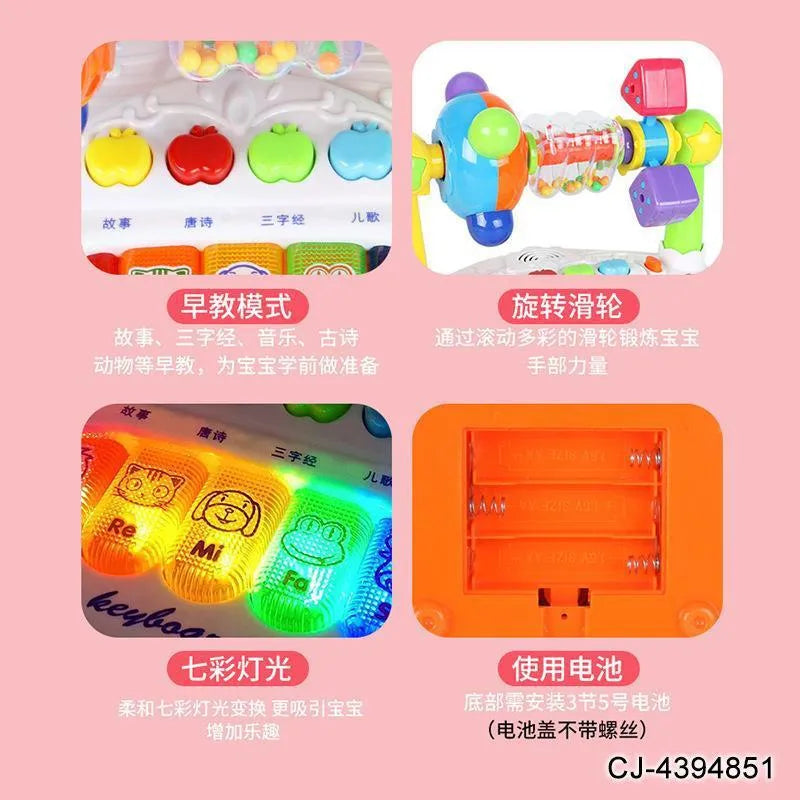 Juguete Piano Musical Luces y Canciones