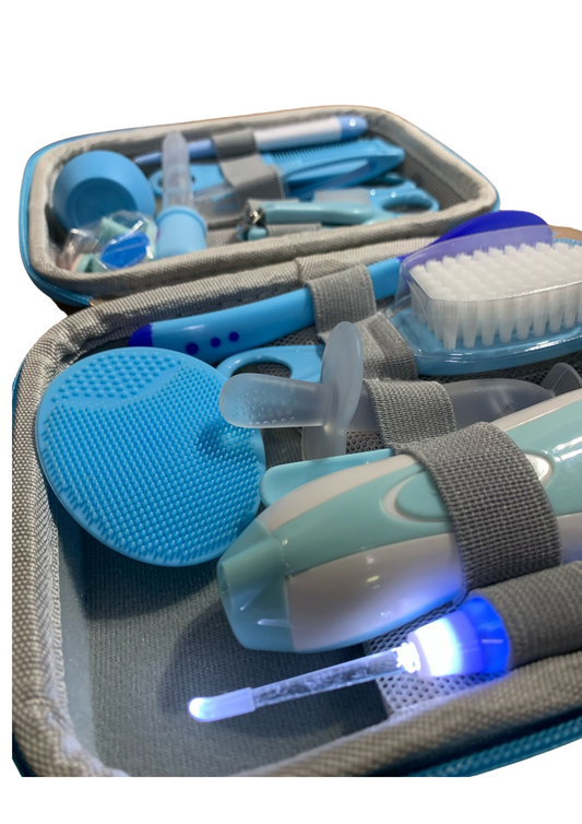 Kit De Aseo x15 Piezas Estuche Azul