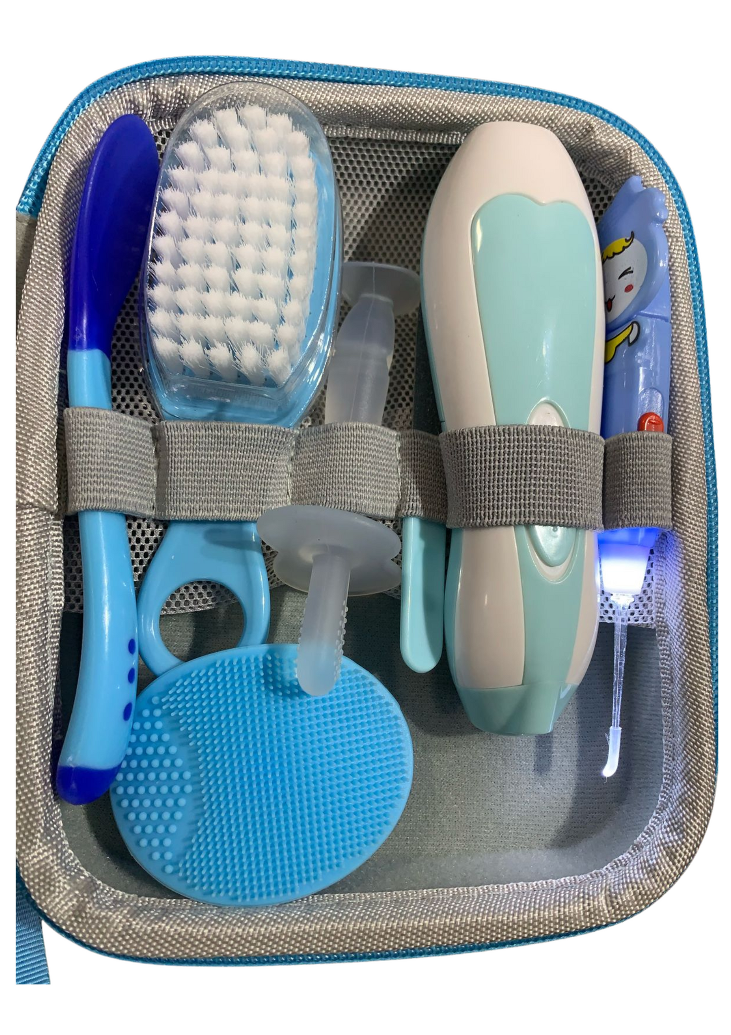 Kit De Aseo x15 Piezas Estuche Azul
