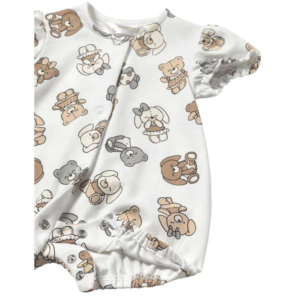 Mameluco Mosaico Conejitas Pelele Mayoral 1754 Niña