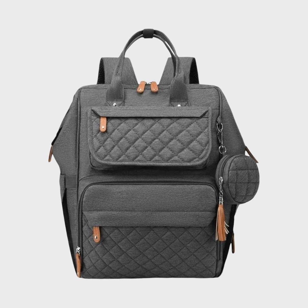 Pañalera Tipo Morral Monedero y Tapete Cambiador